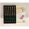 Image 1 : WOLFGANG PUCK 6 PC STEAK KNIFE SET