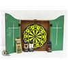 Image 2 : DART BOARD WITH CASE & ASSTD DARTS