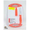 Image 1 : NEW SEALED CUTTING BOARD & KNIFE SET