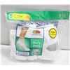 Image 1 : ANKLE SOCKS WHITE 6-12 SIZE 6-PACK FRUIT OF