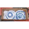 Image 1 : ESTATE CHURCHILL / WILLOW PATTERN DISHES