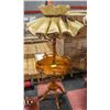 Image 1 : LAMP WITH TABLE 56" ANTIQUE