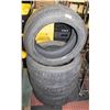 Image 1 : SET OF 235/55R19 MICHELIN LATITUDE TIRES