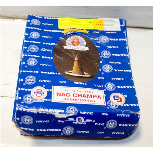 NEW DAMAGED BOX FULL BOX NAG CHAMPA