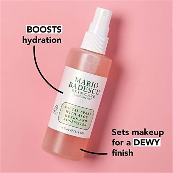 NEW BOTTLE OF MARIO BADESCU FACIAL SPRAY W/ ALOE &