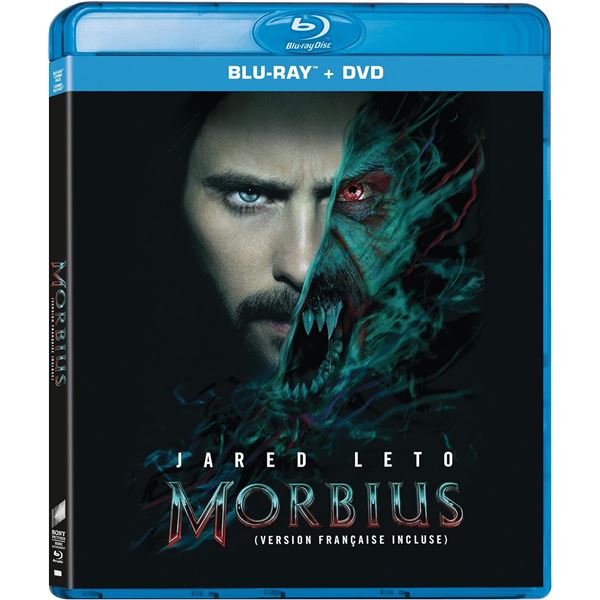 NEW BLU-RAY + DVD MARVELS MORBIUS WITH SPECIAL