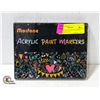 Image 1 : BRAND NEW SET OF 12 ACRYLIC PAINT MARKERS