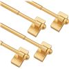 BRAND NEW 4 PACK OF BOOMJOG MAGNETIC GOLD TONE