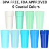 Image 3 : NEW IN BOX YOUNGEVER 18 PACK OF BPA FREE PLASTIC