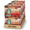 NEW CASE WITH 6 BOXES OF STARBUCKS 10 PACKS OF