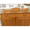 Image 4 : 2 Door Pantry with Top Drawer, Believed to be Maple 15" x45" x 55"  