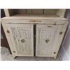 Image 2 : Painted Shabby Chic Step Back Kitchen Cupboard 73" x 38" x up to 24" 