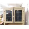 Image 3 : Painted Shabby Chic Step Back Kitchen Cupboard 73" x 38" x up to 24" 