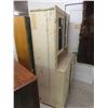 Image 7 : Painted Shabby Chic Step Back Kitchen Cupboard 73" x 38" x up to 24" 