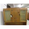 Image 3 : Kitchen Step Hoosier With Frosted Glass 22" x 41.5" x 68" 