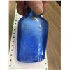 Image 6 : 18 Cobalt Blue Bottles  - Some Labelled, Some Medicine