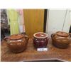 Image 1 : 3 Bean Pots