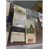 Image 6 : Calendars - mostly 80s, Oldest 1952 with Advertisements & TD Number Calendar