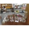 Image 1 : 4 Oil Finger Lamps with Chimneys