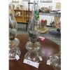 Image 3 : 4 Oil Finger Lamps with Chimneys