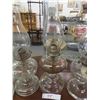 Image 3 : 4 Oil Lamps with Chimneys