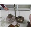 Image 4 : Oil Lamps - Not Complete, Wall Mount Brackets