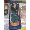 Image 3 : 4 Porcelain Dolls up to 20" Tall 