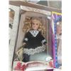Image 3 : 4 Porcelain Dolls up to 12" Tall 
