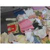 Image 4 : Mountain of Aprons, Table Cloths, Embroidered Pillow Cases, Napkins, Toss Pillows, Doilies