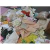 Image 7 : Mountain of Aprons, Table Cloths, Embroidered Pillow Cases, Napkins, Toss Pillows, Doilies