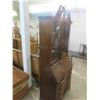 Image 2 : Walnut Secretary Serpentine Front with Claw Feet 16" x 33" x 81" 