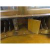 Image 7 : Walnut Secretary Serpentine Front with Claw Feet 16" x 33" x 81" 