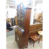 Image 9 : Walnut Secretary Serpentine Front with Claw Feet 16" x 33" x 81" 