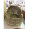 Image 2 : Wicker Bassinette Indigenous Made - Very Old Bent Willow