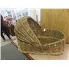 Image 5 : Wicker Bassinette Indigenous Made - Very Old Bent Willow