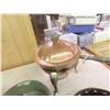 Image 6 : 3 Cake Pans ; 2 Metal, 1 Stoneware & Copper Warmer