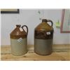Image 1 : 1 Gal Stoneware Vinegar Jug, 2 Gal Stoneware Unusual Jug