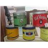 Image 2 : Vintage Tobacco Cans ; Buckingham, Old Virginia, Matinee, plus more