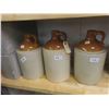 Image 1 : 3 Stoneware 1 Gal Jugs