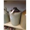 Image 3 : 3 Stoneware Jugs Including 1 Stacker, 1 Gal 