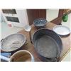 Image 4 : Graniteware ; Roasters, Pots, Lids, Strainers, Fry Pans