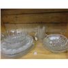 Image 5 : Cut Glass ; Bowls, Trays, Cream, Sugar