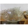 Image 3 : Cut Glass ; Covered Butter, Cream , Sugars, Bowls, Trays, Cake Plate, Juicer