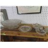 Image 5 : Cut Glass ; Covered Butter, Cream , Sugars, Bowls, Trays, Cake Plate, Juicer