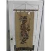 Image 1 : Indigenous Wall Hanging 20" x 46" 