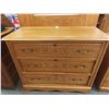 Image 2 : East Lake Dresser with Swing Mirror & 3 Drawers 17" x 38" x 72" 