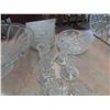 Image 5 : Crystal / Cut Glass Bowls, Candle Holders, Serving Trays