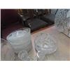 Image 6 : Crystal / Cut Glass Bowls, Candle Holders, Serving Trays