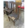 Image 2 : 4 Wooden Dining Chairs