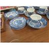 Image 2 : 35 + Pcs Ironstone Liberty Blue, Mott, Stafford Shire, plus others